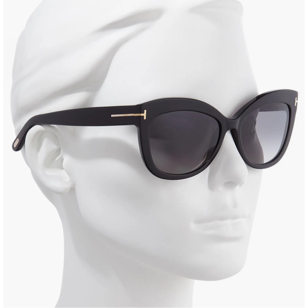 Alistair 56mm Polarized Cat Eye Sunglasses Tom Ford